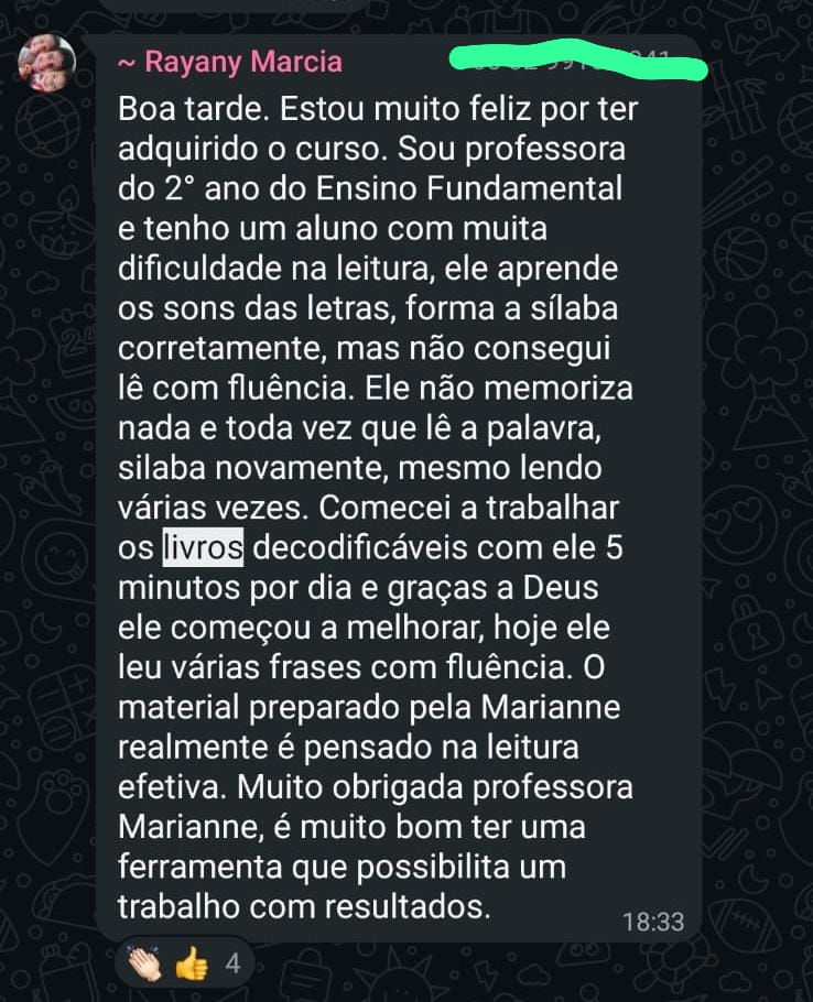 Depoimento de professora 2