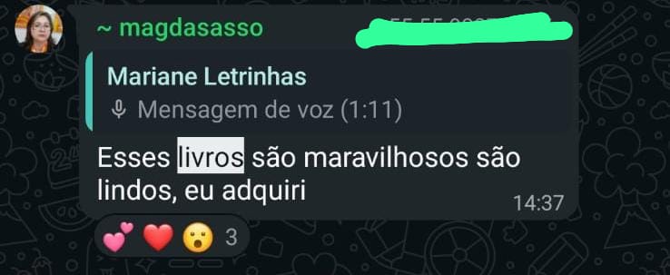 Depoimento de professora 4